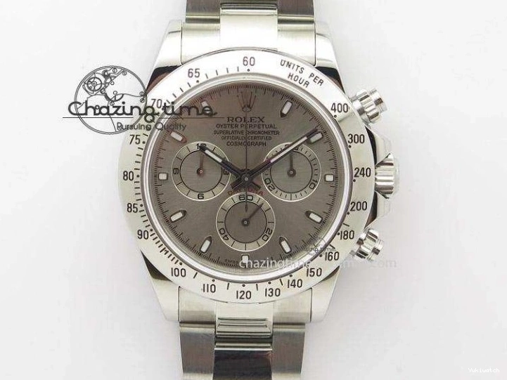 Daytona SS 1:1 Edition Noob Strap Black Best Rubber (Free SA4130 on Dial 904L Blue Extra Case Strap) 116519 0411